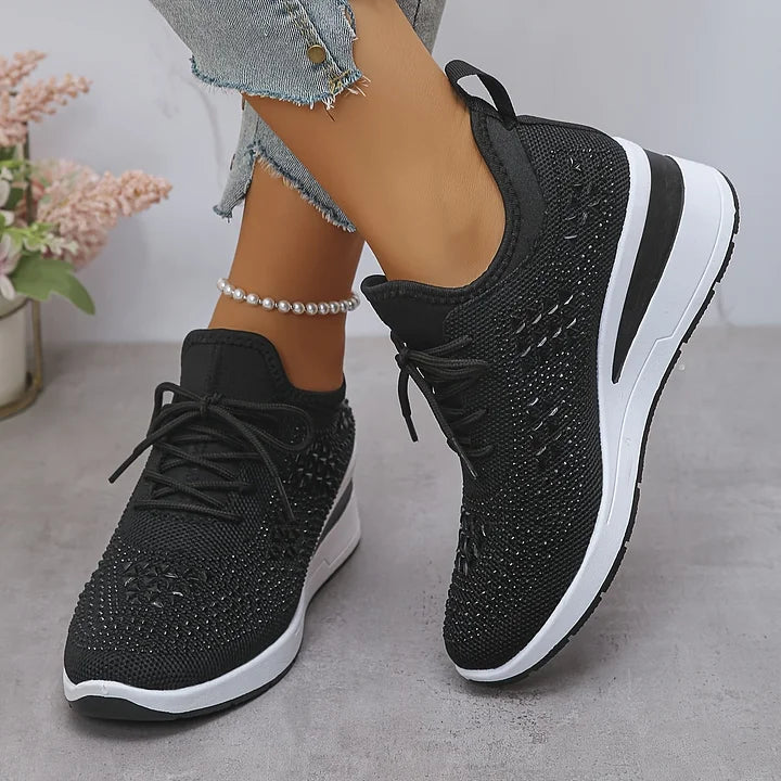 Julia – Sneakersy z kryształkami