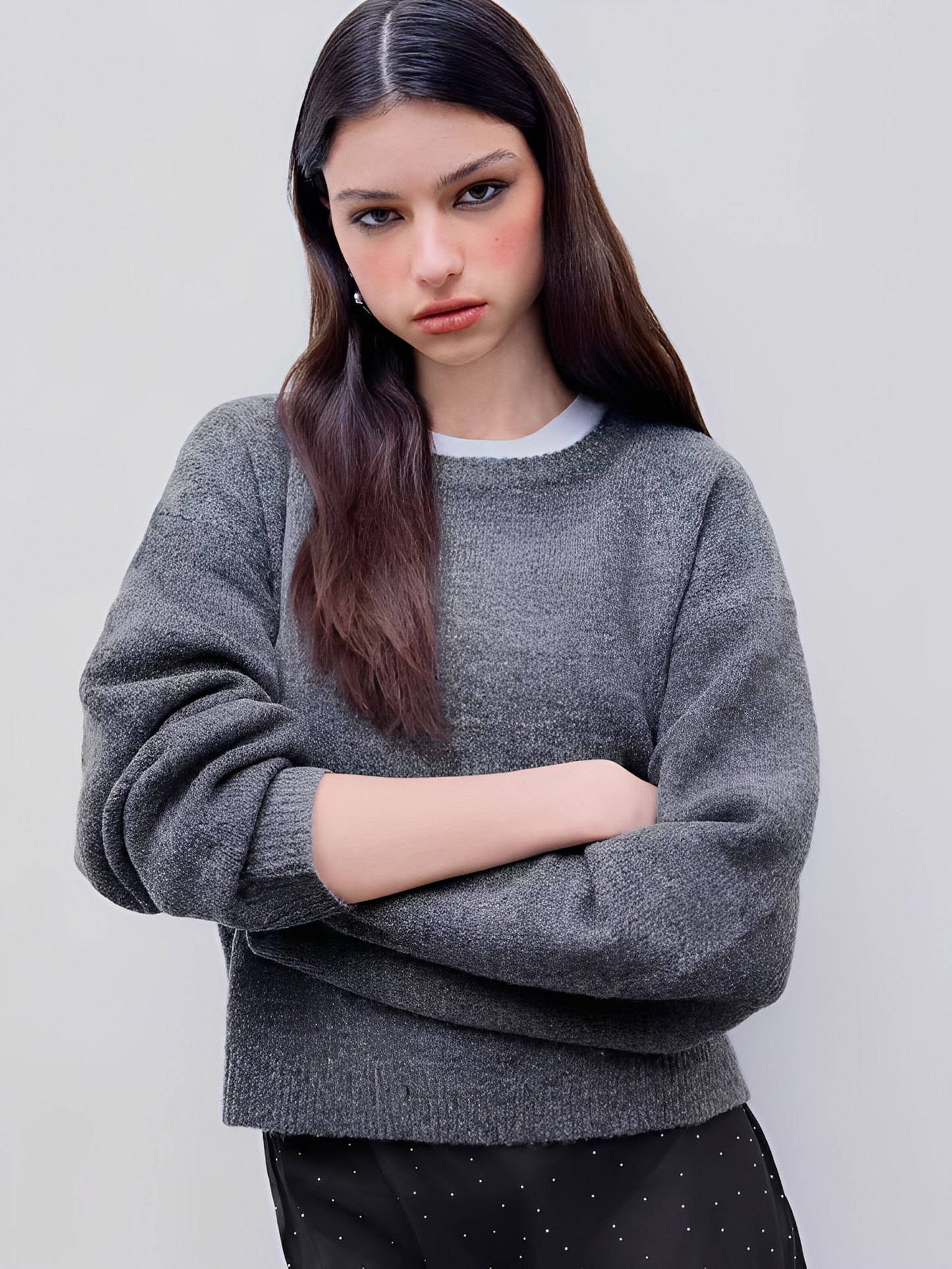 Zofia – Klasyczny sweter z miękkiej dzianiny