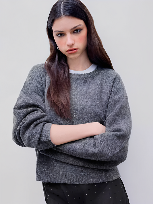 Zofia – Klasyczny sweter z miękkiej dzianiny