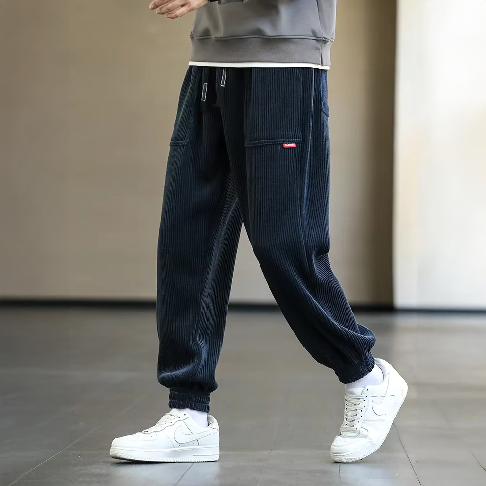 Lucas – Corduroy Jogger Trousers