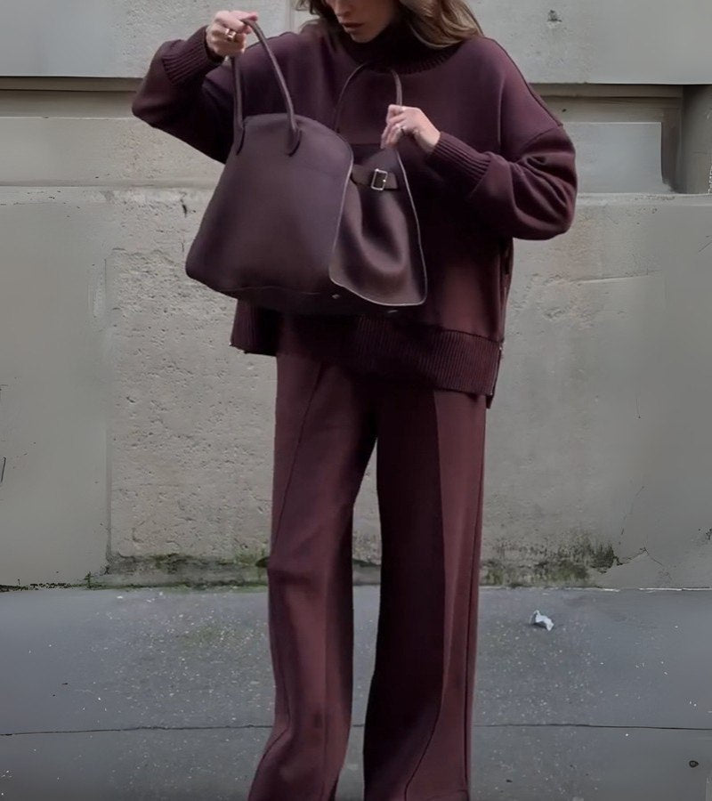 Sofia – Relaxed Knit Lounge Set for Women