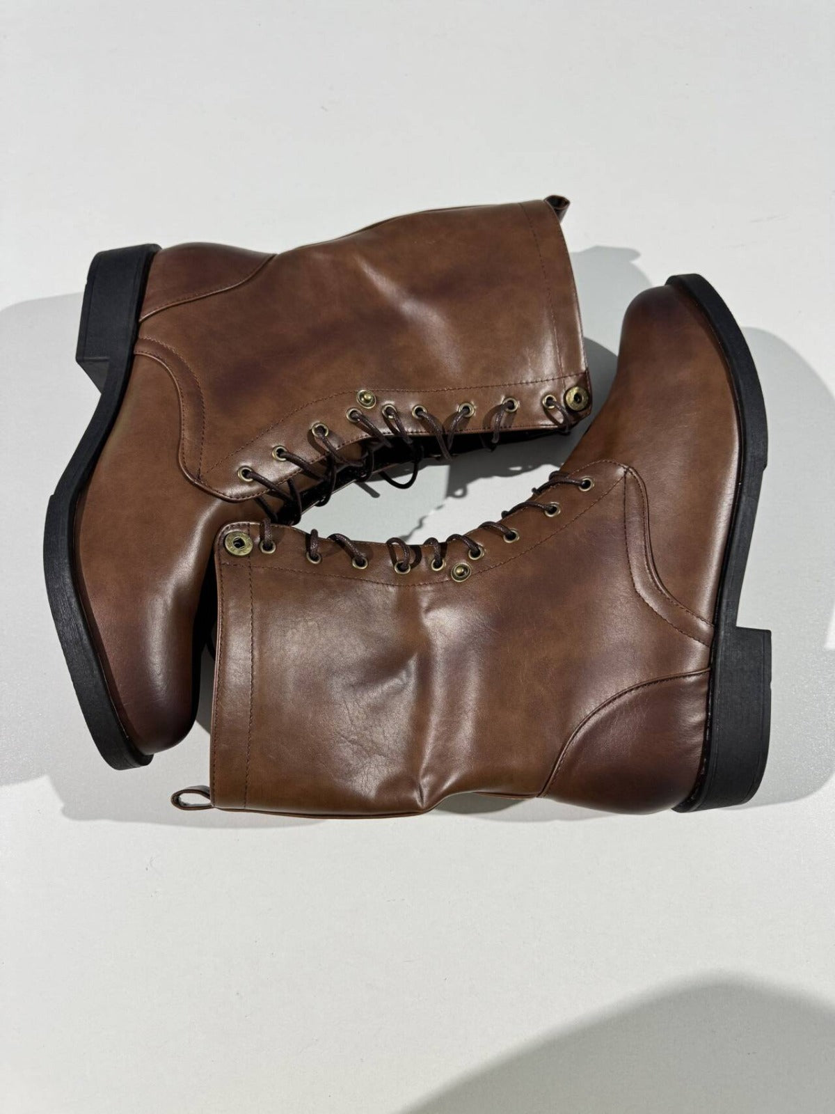 Harrison – Sleek Lace-Up Leather Boots for Men