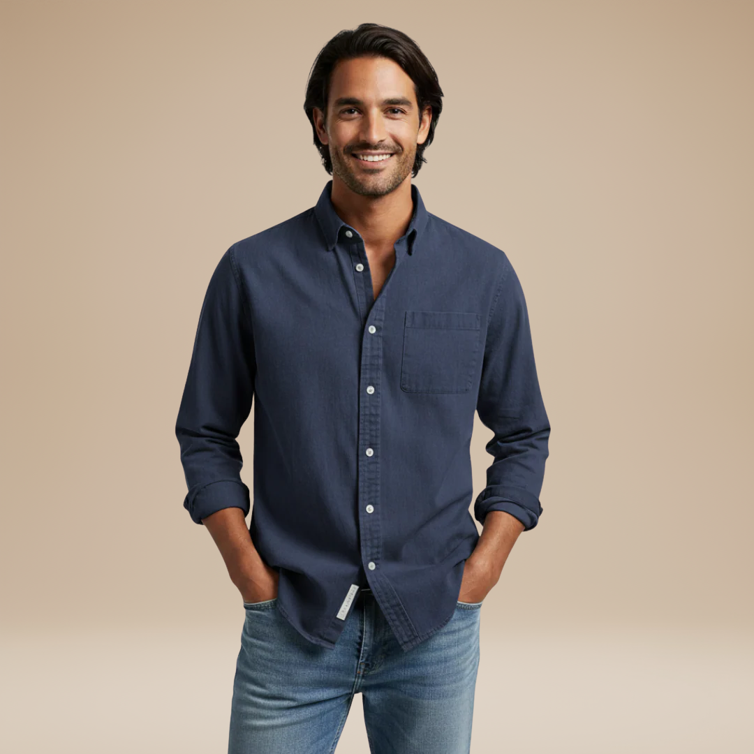 Leon – Men's Classic Long Sleeve Shirt - Image 8