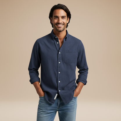 Leon – Men's Classic Long Sleeve Shirt - Image 8