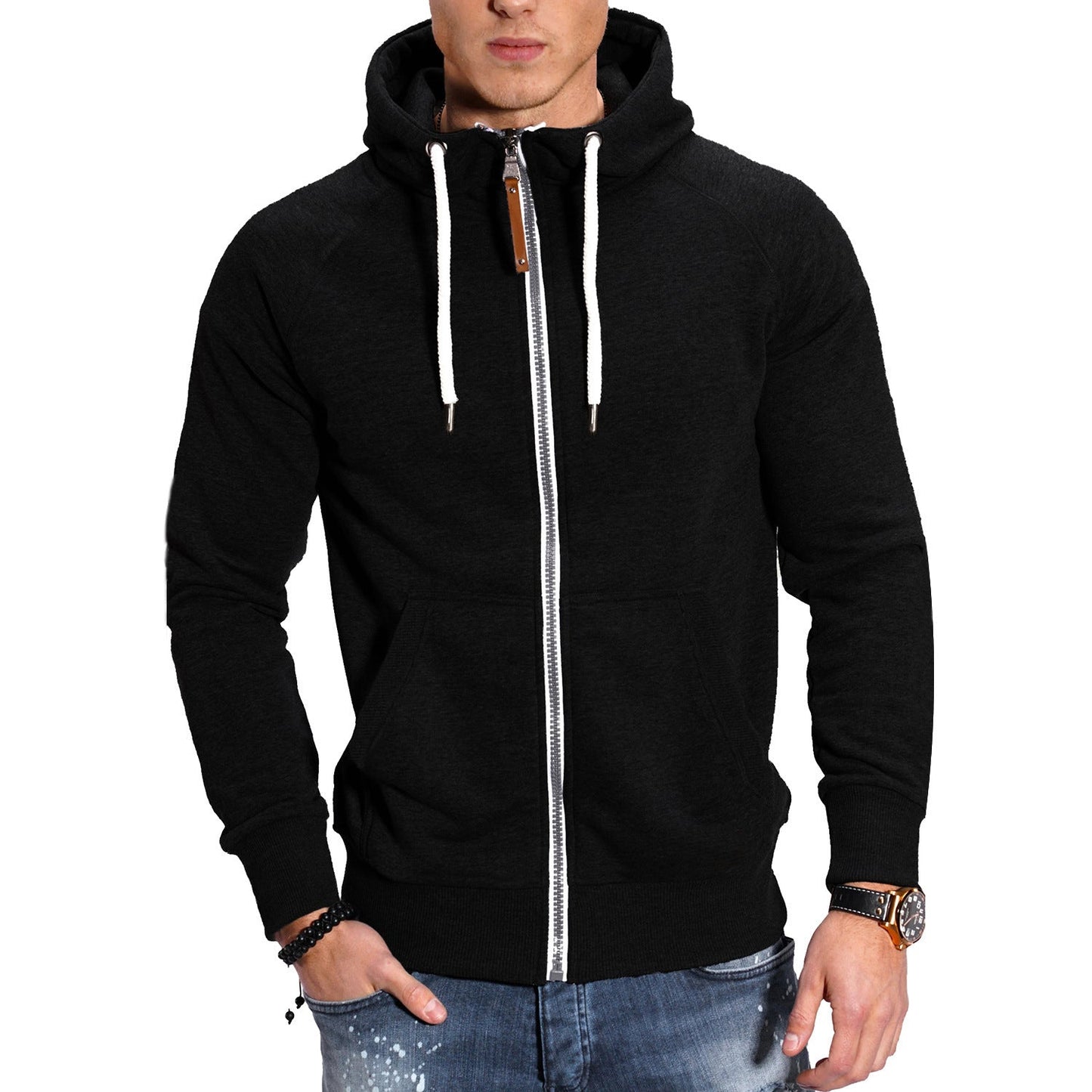 Liam – Classic Zip-Up Hoodie