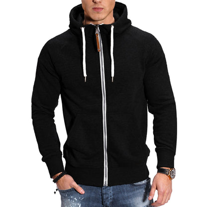 Liam – Classic Zip-Up Hoodie