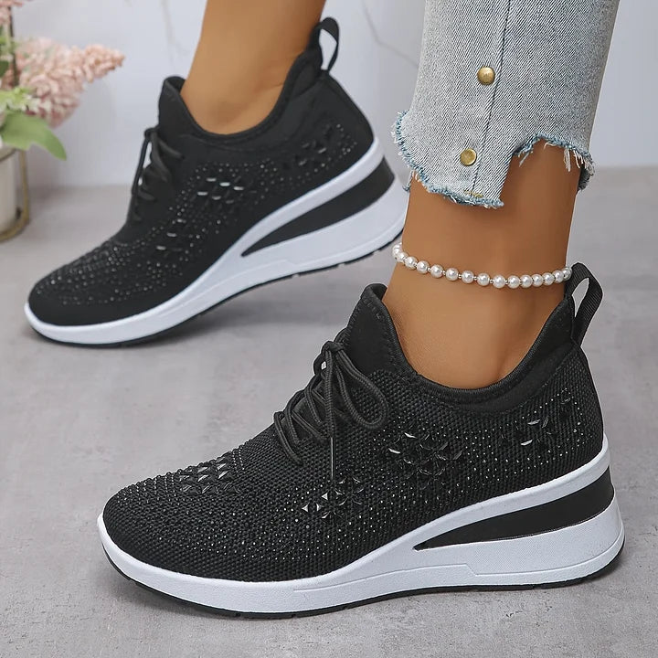 Julia – Sneakersy z kryształkami