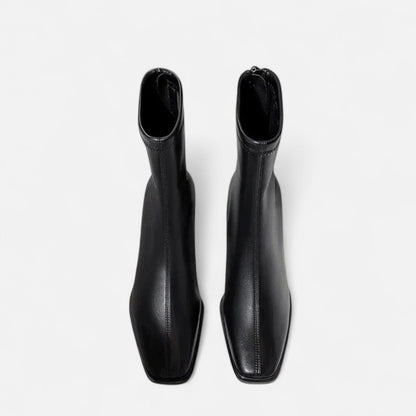 Harriet – Square-Toe Heeled Ankle Boots Womenswear