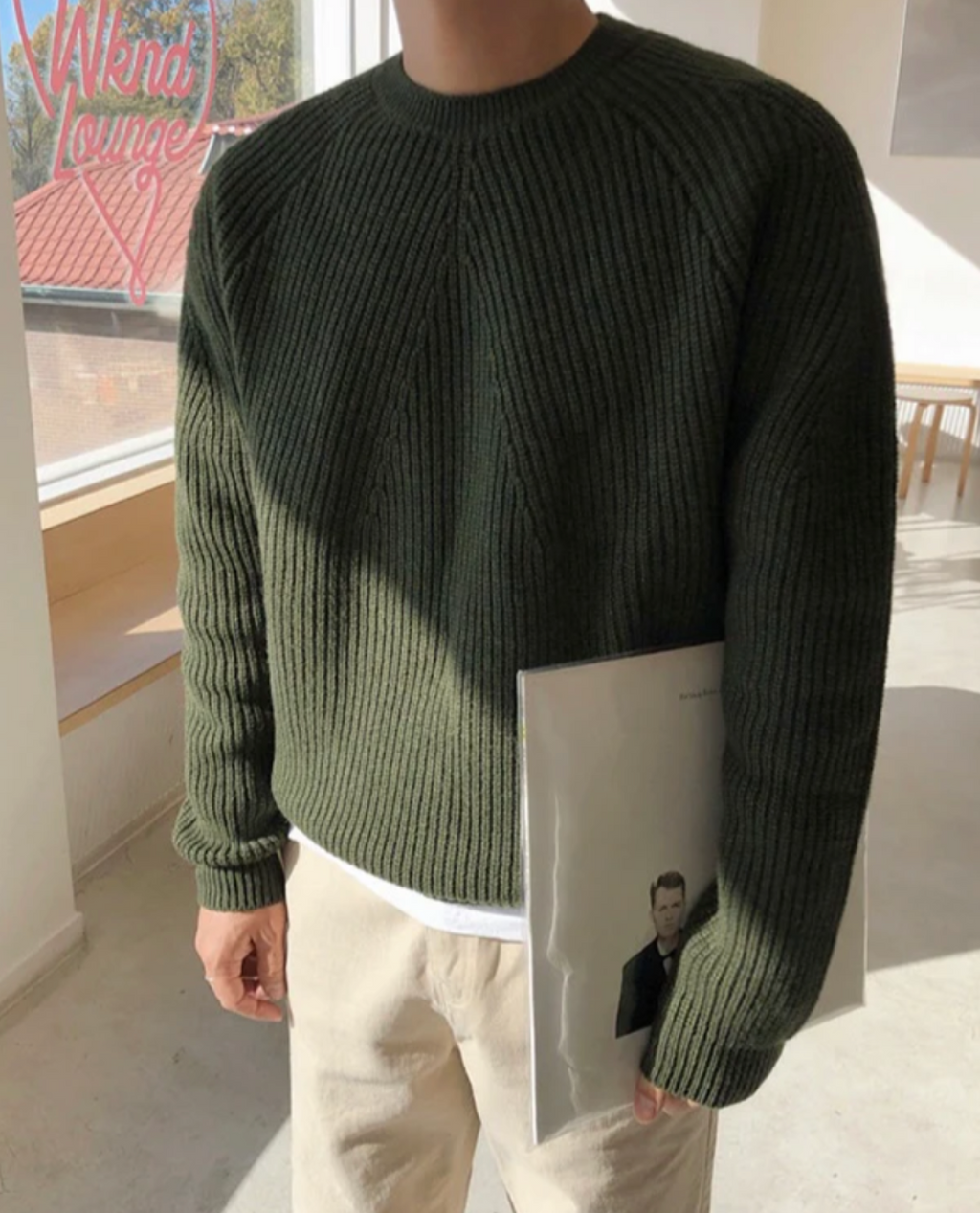 Mateo – Klasyczny Sweter Męski z Grubym Splotem