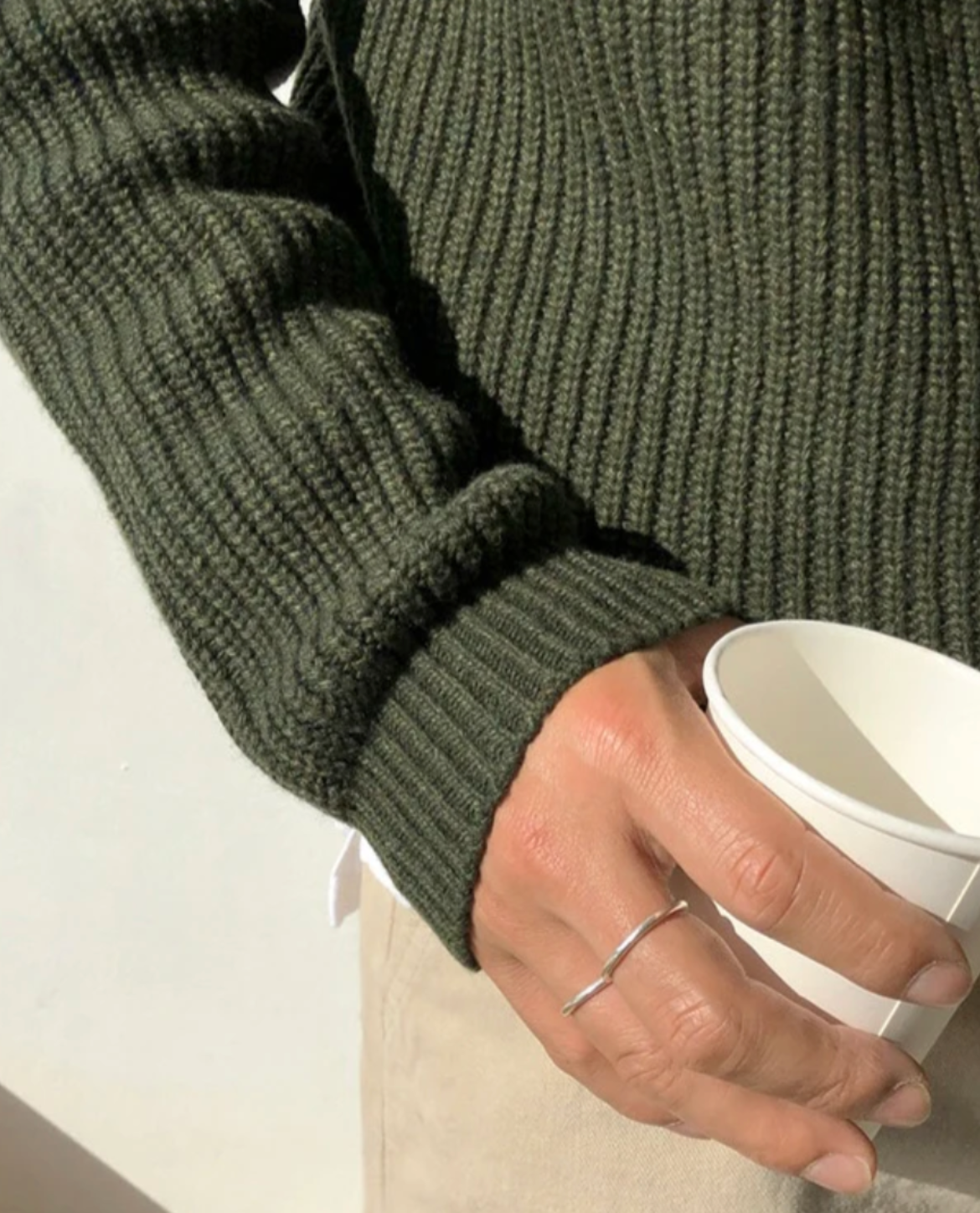 Mateo – Klasyczny Sweter Męski z Grubym Splotem