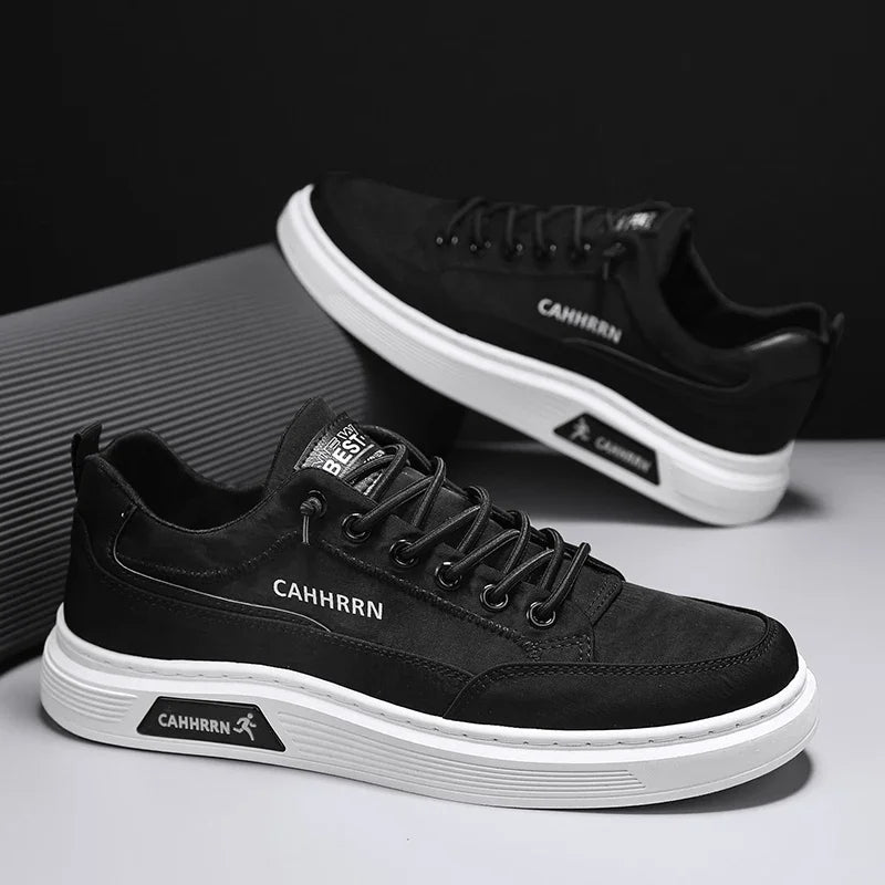 Héctor - Zapatillas de hombre deportivas con suela gruesa