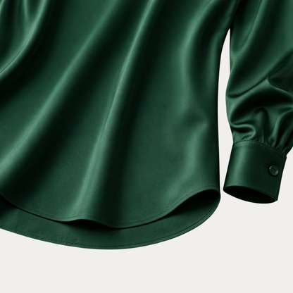 Lydia – Elegant Women's V-Neck Blouse - Image 7