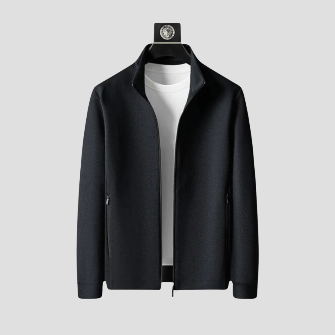 Adam – Męski komplet dresowy z prostym krojem i rozpinaną bluzą