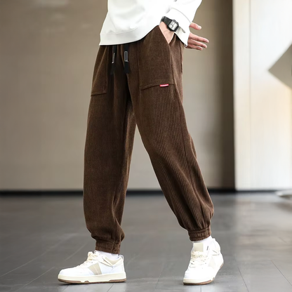 Lucas – Corduroy Jogger Trousers