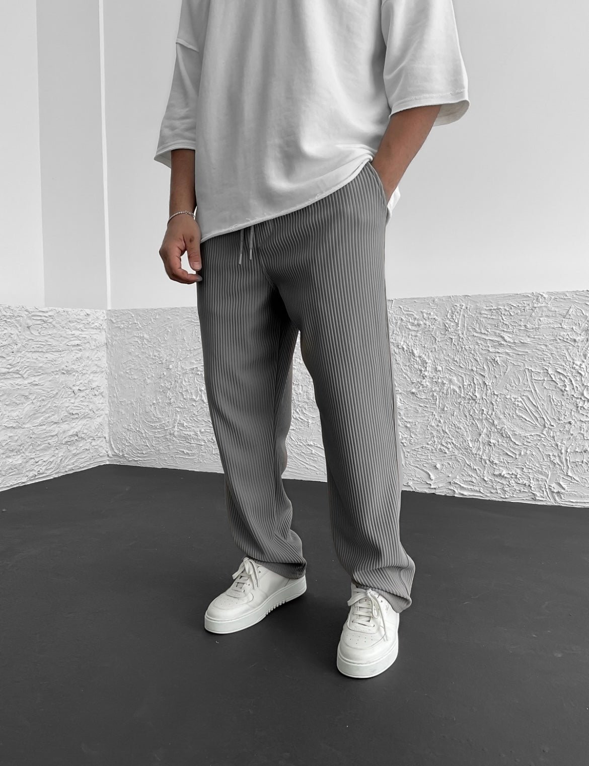Ryan – Relaxed Ribbed Lounge Trousers for Men