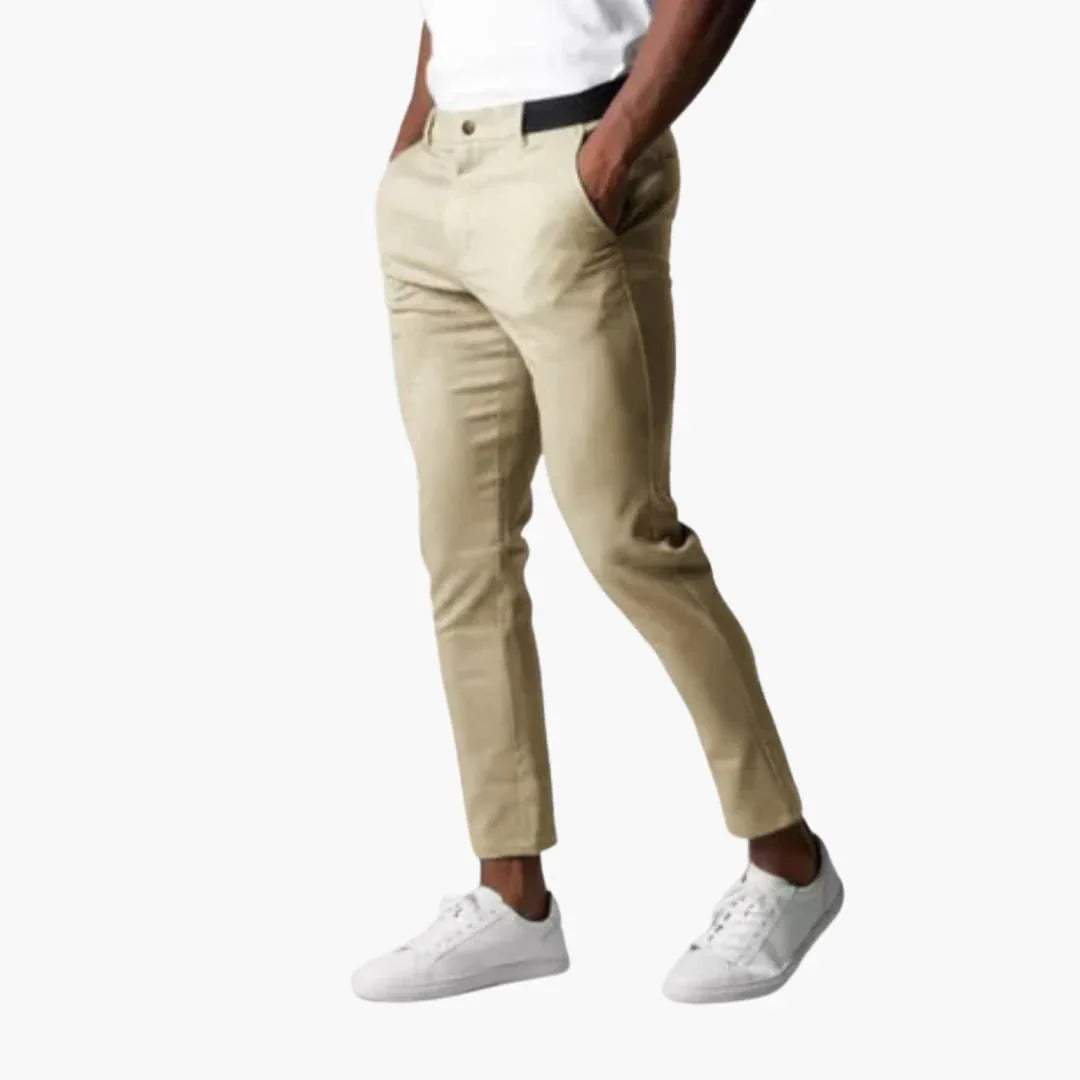 Adrian – Eleganckie Spodnie Męskie Slim Fit