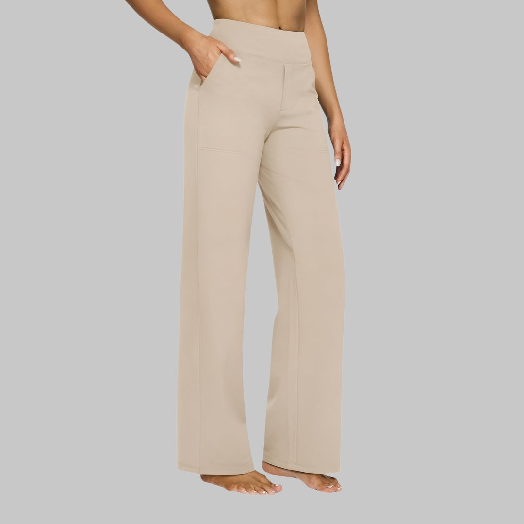 Maya – High-Waist Wide-Leg Lounge Trousers for Women