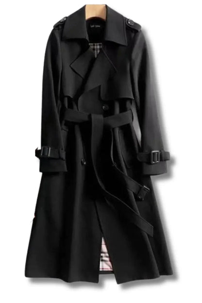 Charlotte – Classic Belted Women’s Trench Coat