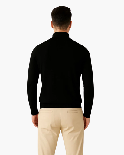 Henry – Quarter-Zip Knit Jumper Menswear