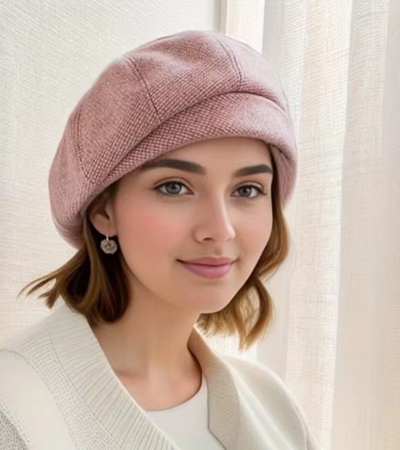 Isabela – Classic Structured Beret Hat Women