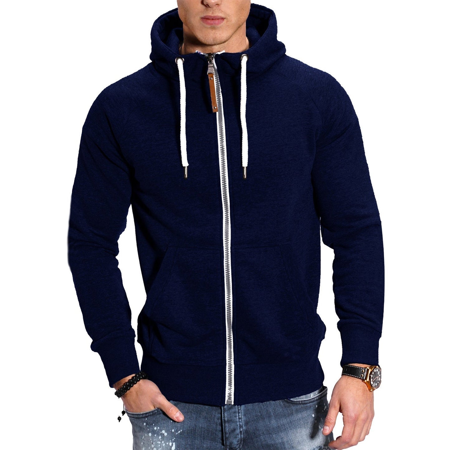 Liam – Classic Zip-Up Hoodie