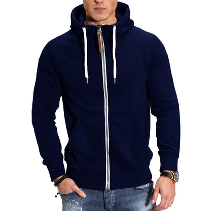 Liam – Classic Zip-Up Hoodie