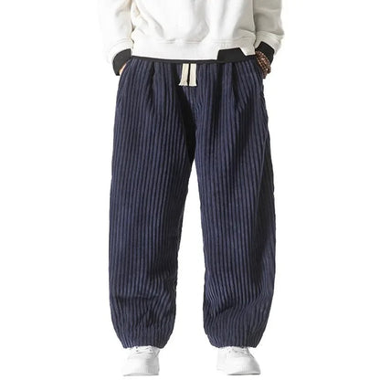 Oliver – Relaxed Wide-Leg Corduroy Trousers