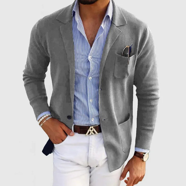 David – Casual Tailored Linen Blazer