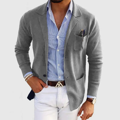 David – Casual Tailored Linen Blazer
