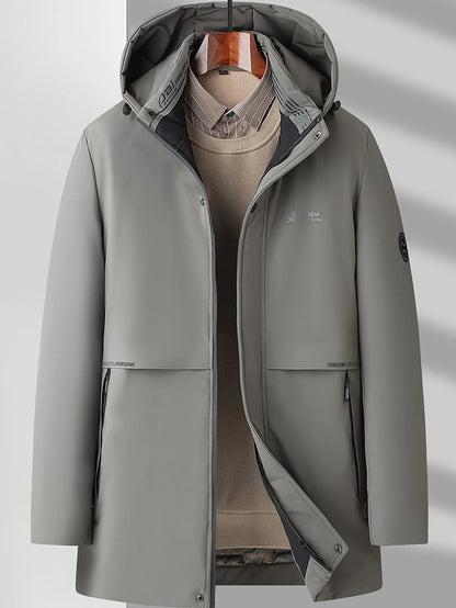 Daniel – Hooded Insulated Tech Coat for Men