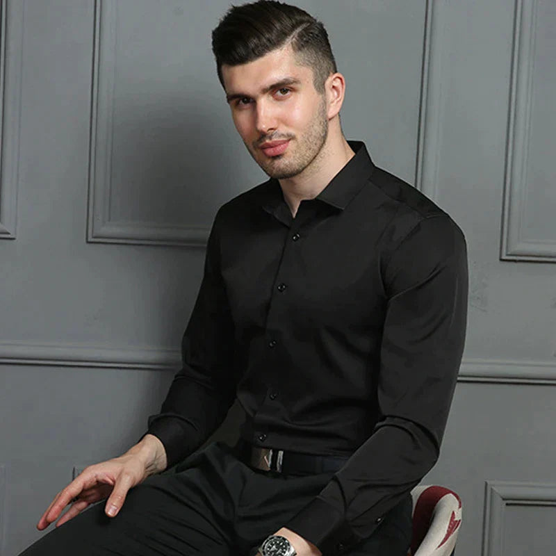 Marek – Koszula męska slim fit z elastycznego materiału