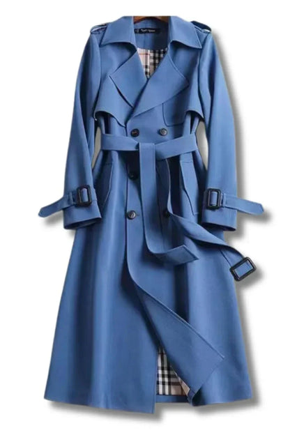 Charlotte – Classic Belted Women’s Trench Coat