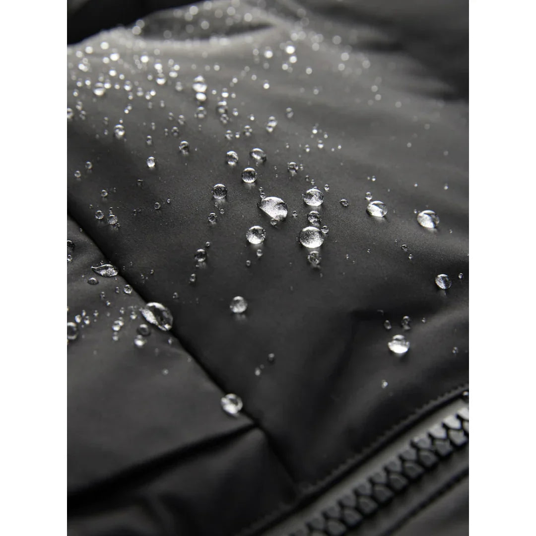 Lydia – Fleece-Lined Asymmetrical Puffer Coat for Women