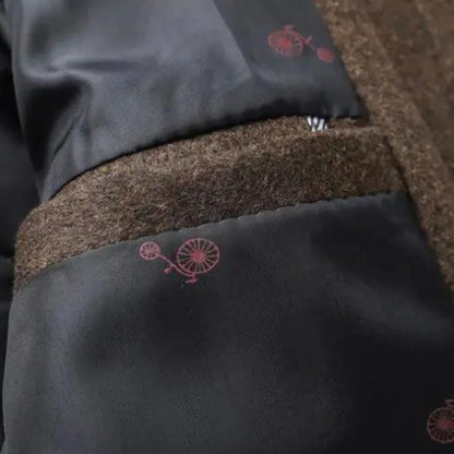 Andrés – Tailored Men’s Wool-Like Coat