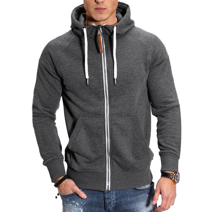Liam – Classic Zip-Up Hoodie