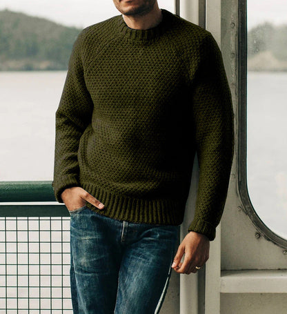 Krzysztof – Męski Sweter Dzianinowy