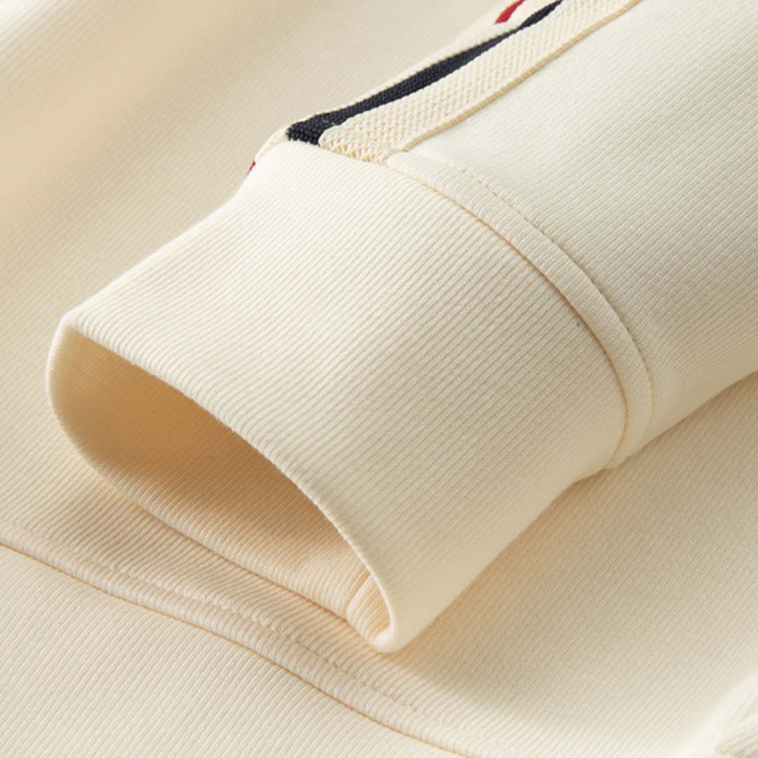 Adrian - Dres męski sportowy komplet bluza i spodnie z lampasami