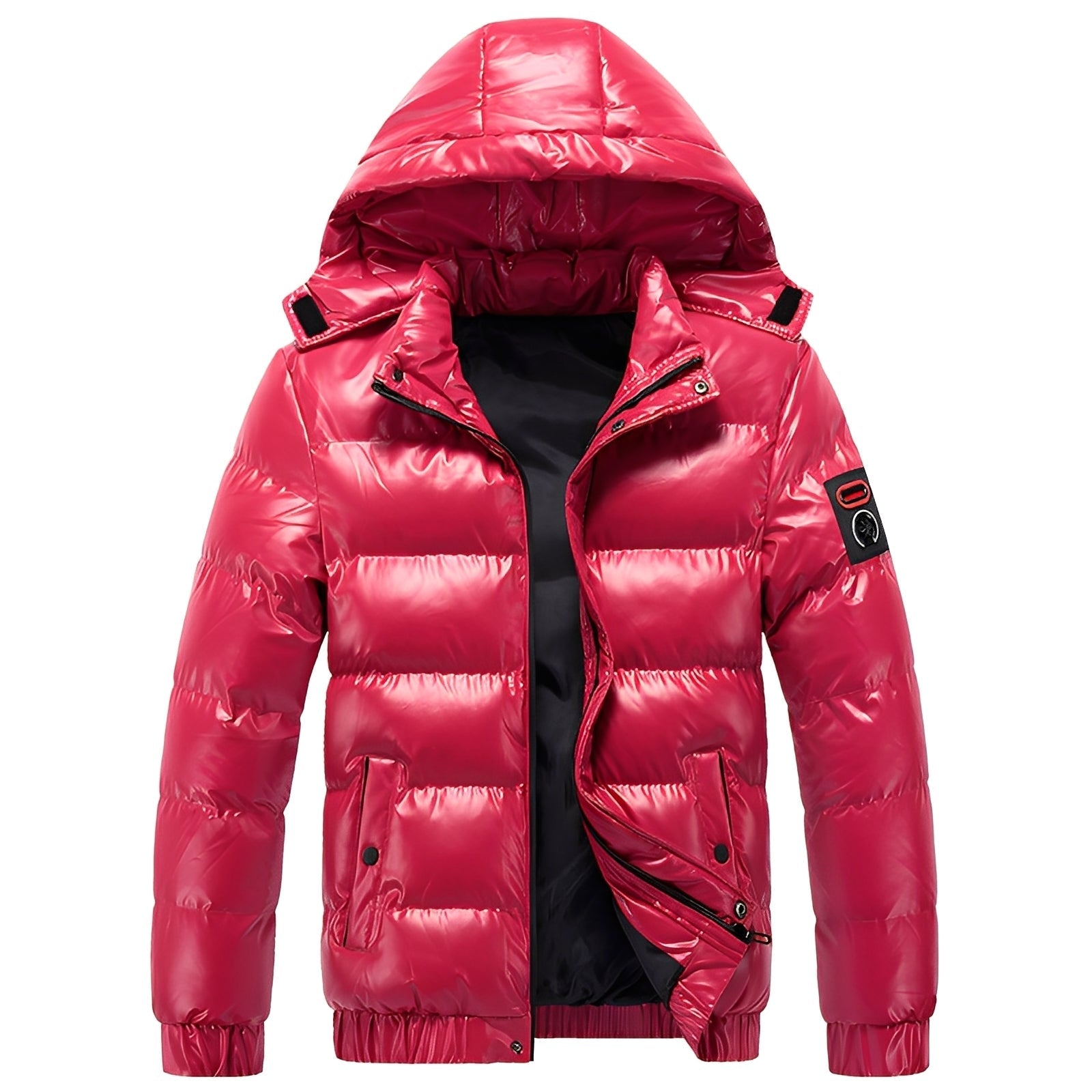 Álvaro – Pikowana Kurtka Męska z Kapturem