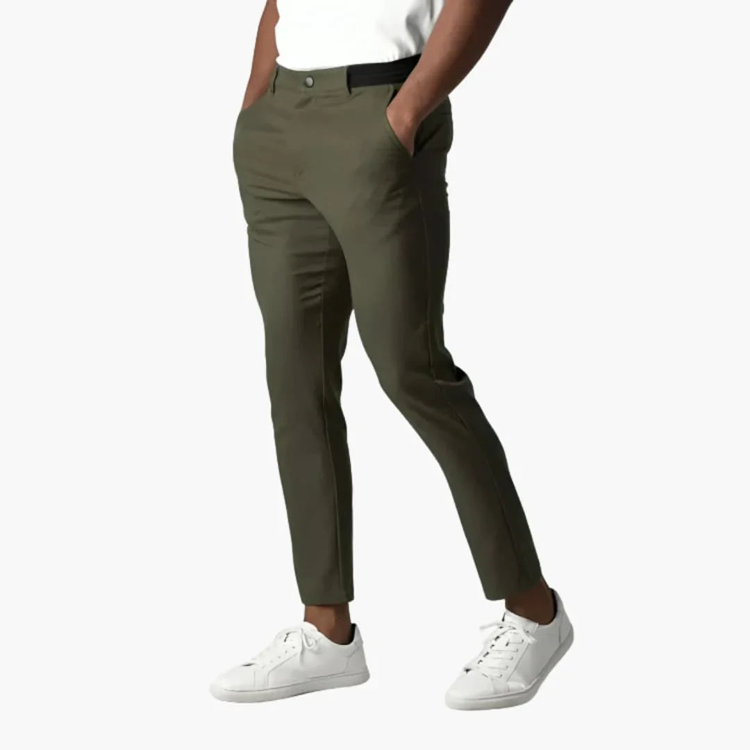 Adrian – Eleganckie Spodnie Męskie Slim Fit