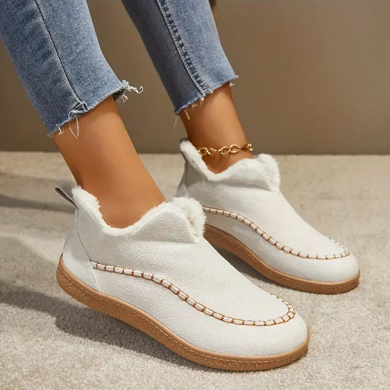 Lucía – Buty damskie ocieplane z futerkiem