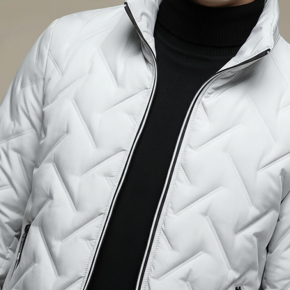 Cole – Quilted Stand-Collar Winter Jacket for Men