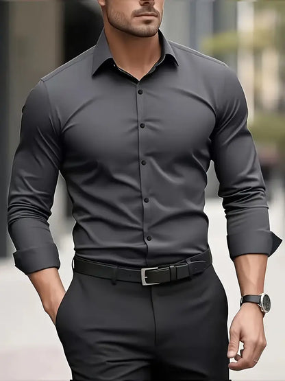 Daniel – Tailored Button-Up Shirt for Men