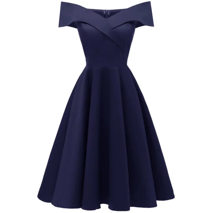 Katarzyna – Sukienka damska rozkloszowana elegancka