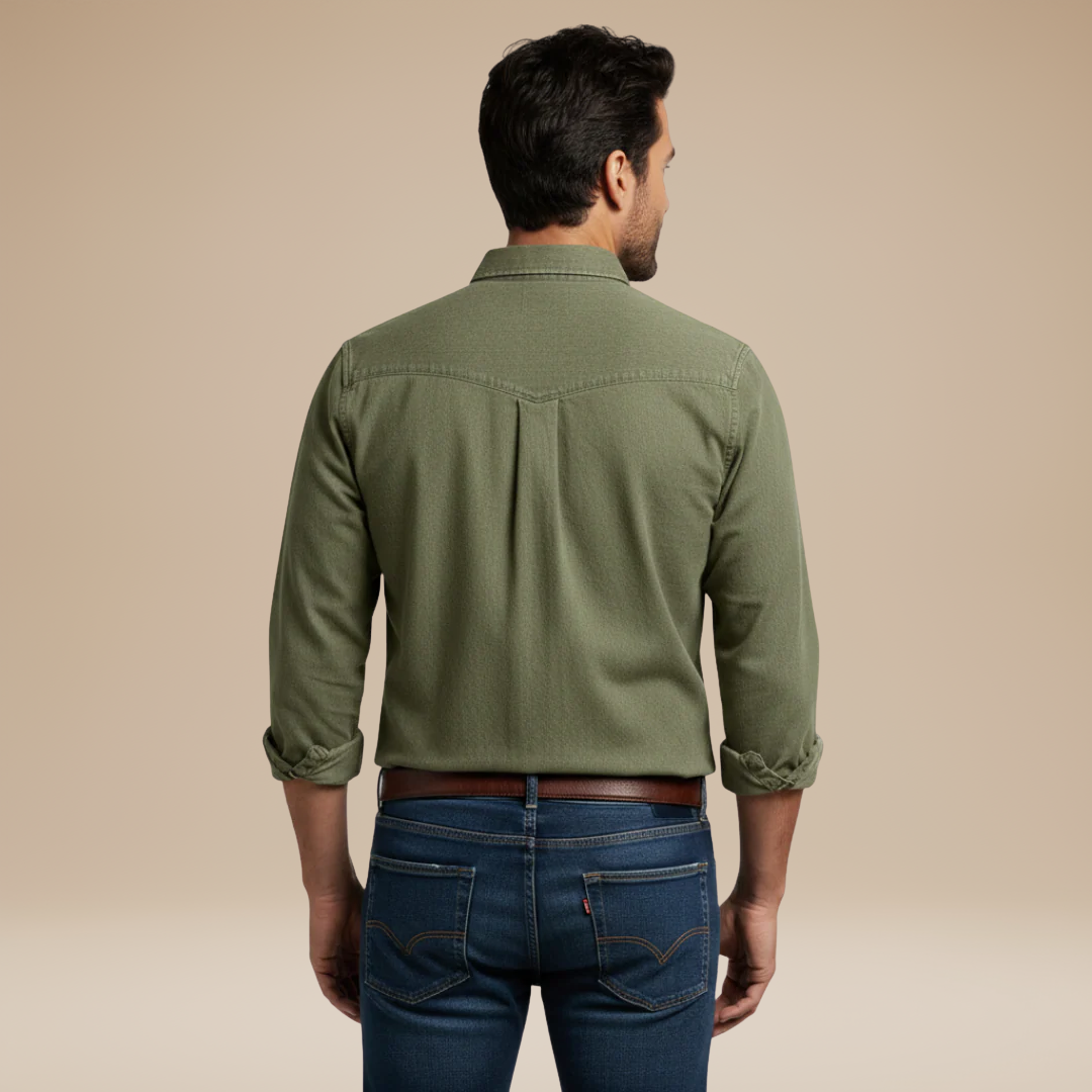 Leon – Men's Classic Long Sleeve Shirt - Image 13