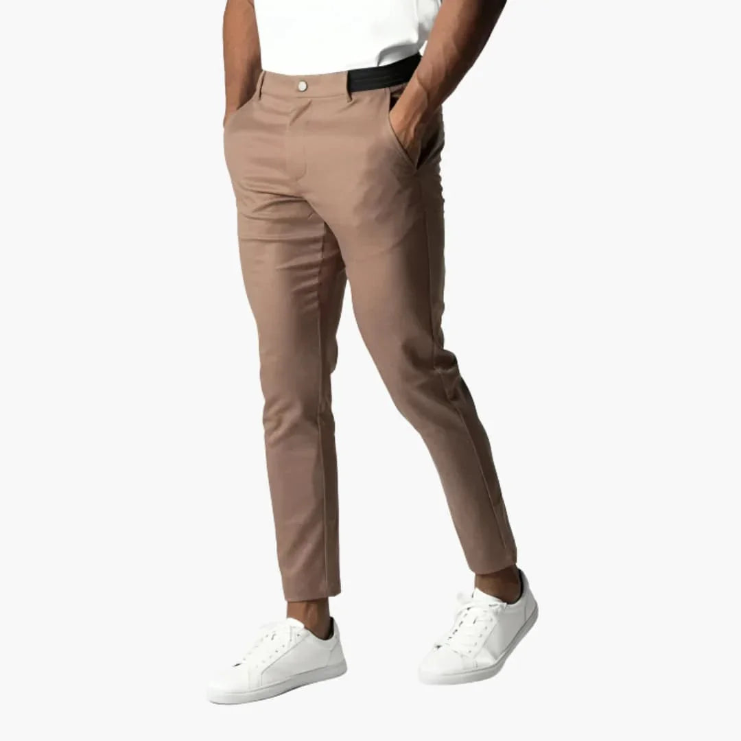 Adrian – Eleganckie Spodnie Męskie Slim Fit