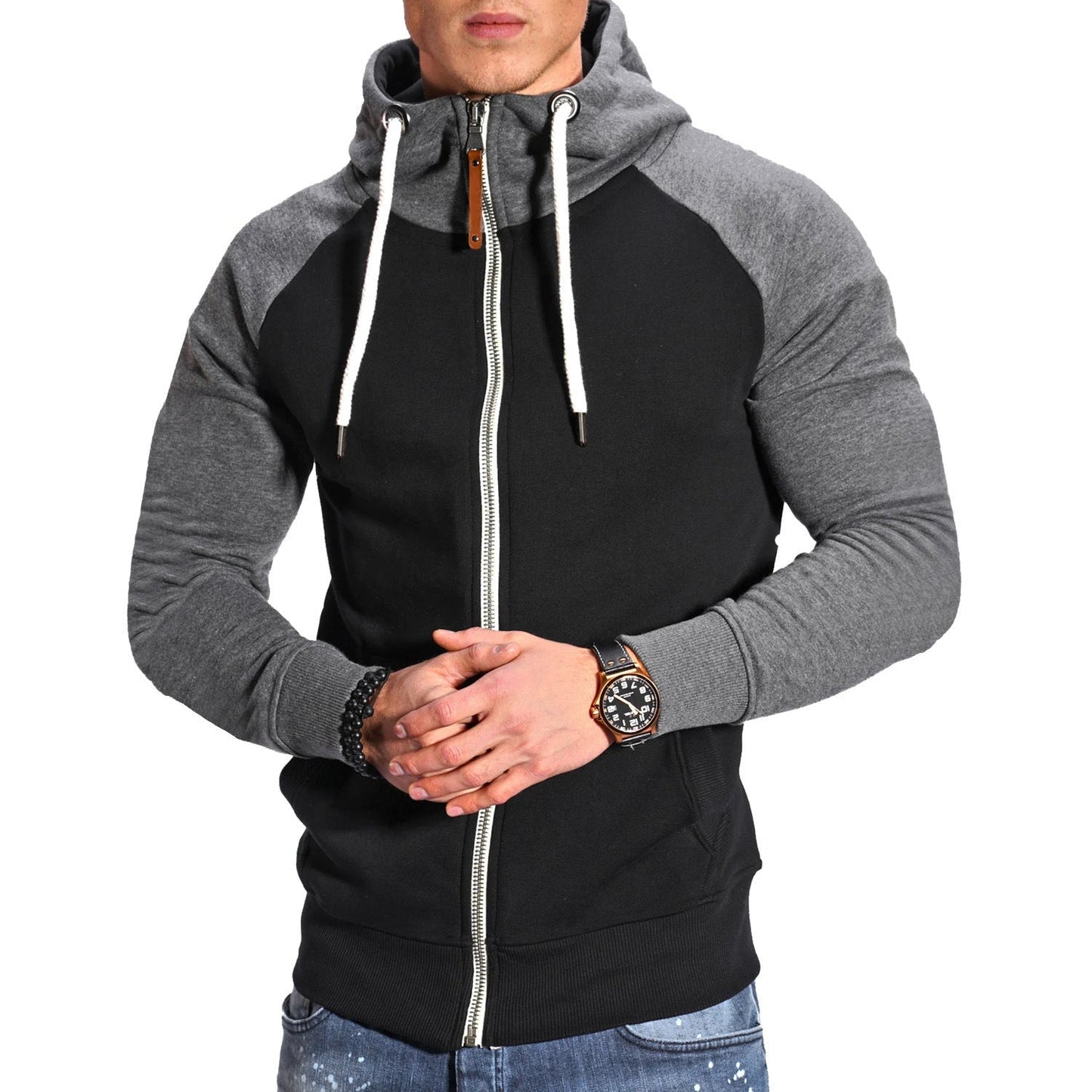Liam – Classic Zip-Up Hoodie