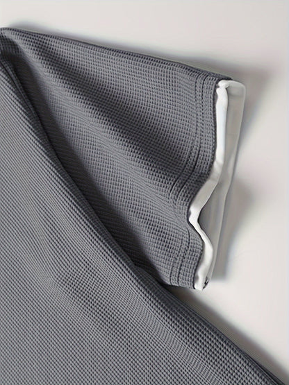 Noah – Relaxed Short-Sleeve Top & Drawstring Shorts Set