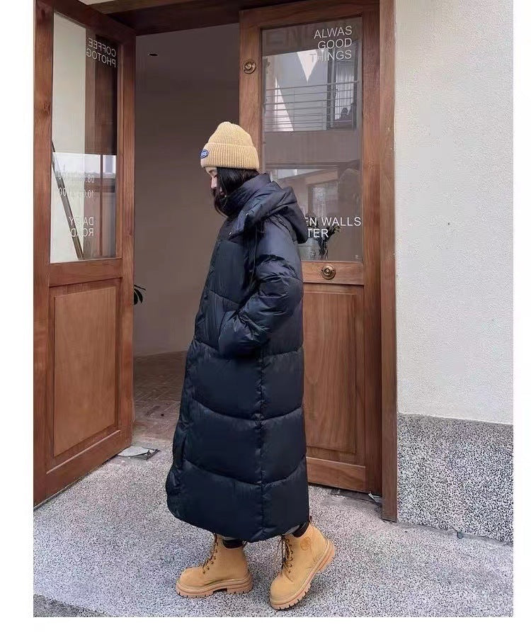 Valentina – Długa pikowana kurtka zimowa dla kobiet