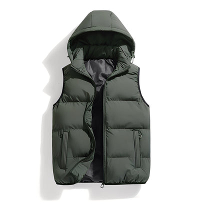 Logan – Hooded Puffer Gilet