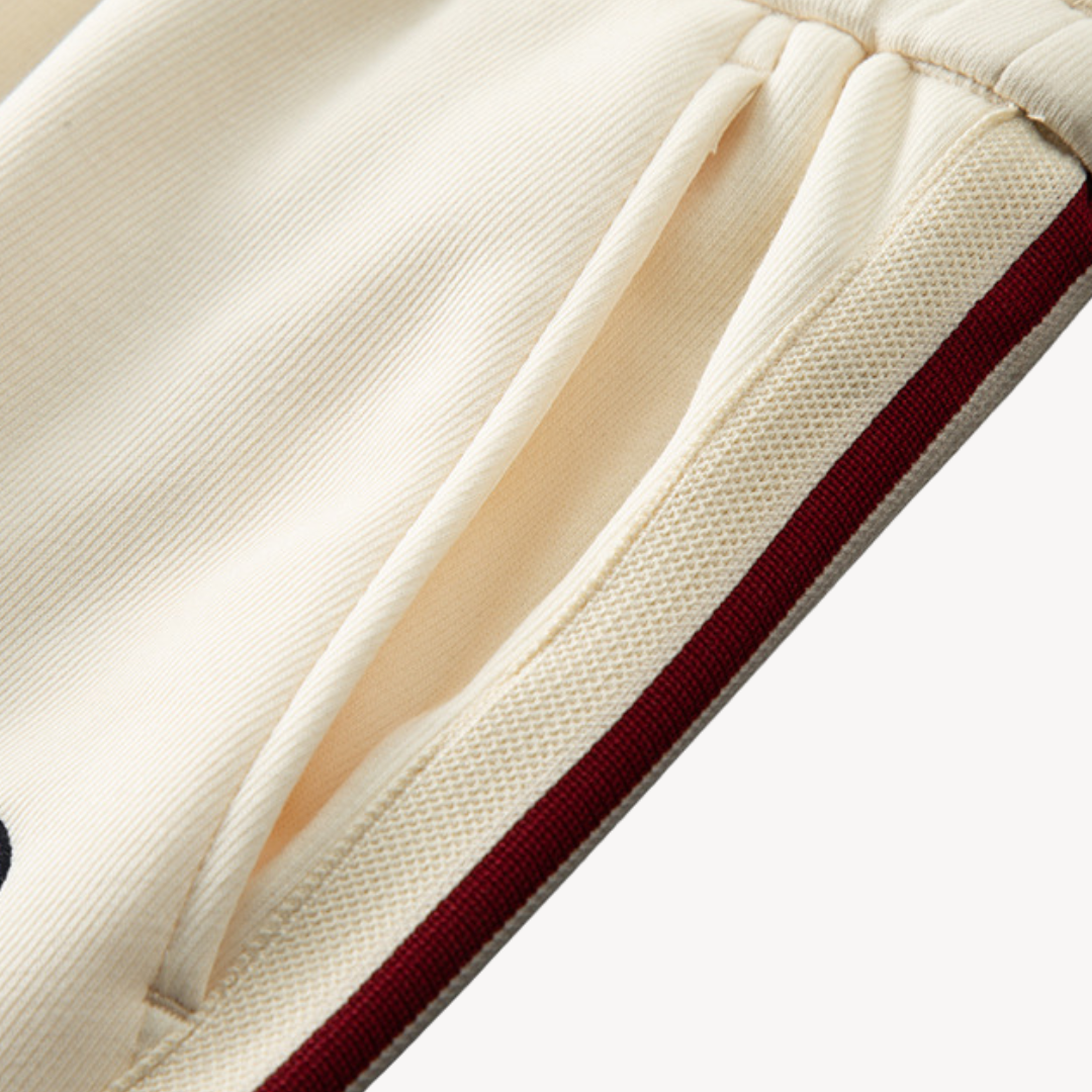 Adrian - Dres męski sportowy komplet bluza i spodnie z lampasami